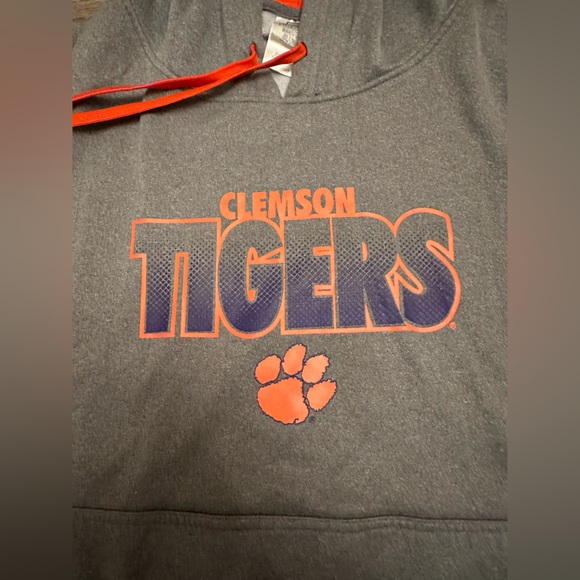 Clemson Tigers Hoodie Sweatshirt Gray ProEdge by Knights Apparel size XXXL - Picture 2 of 8